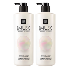 미쟝센 펄 샤이닝 리페어 화이트머스크향 트리트먼트, 1L, 2개