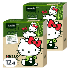 ITC Hello Kitty2層竹纖維廚房紙巾, 100張, 12包