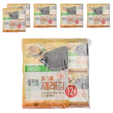 풀무원 들기름 재래도시락김, 5g, 72개