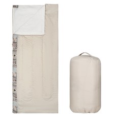 코멧 소프트 침낭 190 x 75cm, 베이지, 1개