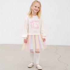 앤디애플 여아용 무지개 요정 샤원피스