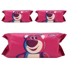 KOgi 宏瑋 迪士尼 玩具總動員系列 乾濕兩用巾 DN059505 加厚款 熊抱哥, 3包