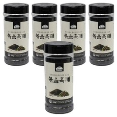 아따꼬시네 우영식품 통주물에서 볶아 더욱 고소한 볶음흑깨, 200g, 5개