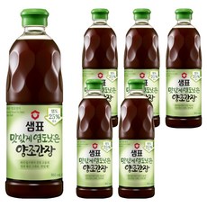 Sempio 膳府 低鹽釀造醬油, 860ml, 6個