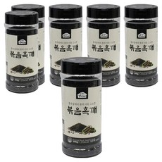 아따꼬시네 우영식품 통주물에서 볶아 더욱 고소한 볶음흑깨, 200g, 6개