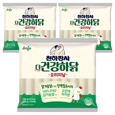 건강하닭 오리지날 소시지, 700g, 3개