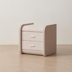 까사레브 모리 협탁, 패브릭 + 베이지, 1개