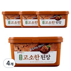 곰곰 고소한 된장, 1kg, 4개