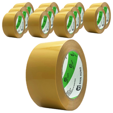 Shin Hung 輕包裝盒膠帶黃 57mic x 80m, 12個