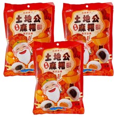 凱岳 土地公綜合麻糬, 150g, 3包