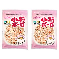MAEDA 大阪前田製菓 乳球小粒燒菓子 蛋酥, 7個月以上寶寶適用, 日本國產原料選用, 100g, 2包