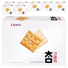 CROWN 皇冠 蘇打餅乾, 280g, 8盒