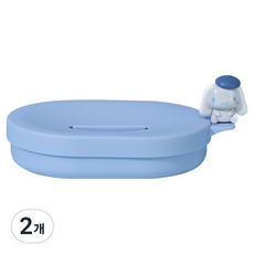 LiLFANT 大耳狗喜拿公仔立體肥皂盒, 單一顏色, 2個