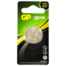 GP Batteries 超霸 CR2430 鋰電池, 1顆, 1入
