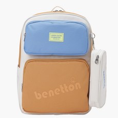 UNITED COLORS OF BENETTON. KIDS 兒童撞色書包套組 QCBGP8311IVOS