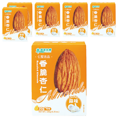 義美生機 香脆杏仁 蒜味, 180g, 6盒