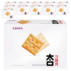CROWN 皇冠 蘇打餅乾, 280g, 12盒