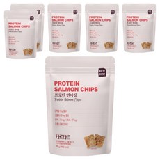 Tigak Taegak 蛋白質鮭魚脆片 塔塔醬味, 70g, 6包