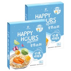 HAPPY HOURS 寶寶燉飯 奶香醇鮭魚 2包, 300g, 2盒
