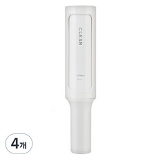 생활공식 돌돌이 먼지 보풀 제거기, 4개, 화이트