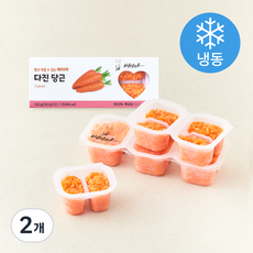 배마마 중간 다진 당근 2개입 (냉동), 180g, 2개