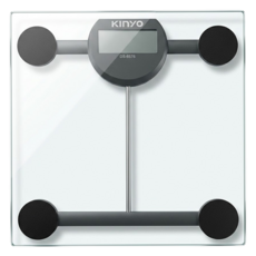 Kinyo 晶透電子體重計, DS-6576, 1個, 透明