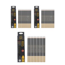 XIN BOWEN 專業繪圖鉛筆, 36個, 10B