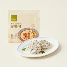 올가홀푸드 한우와 한돈으로 만든 크림함박, 155g, 1개