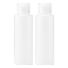 MUJI 無印良品 台灣公司貨 PE分裝瓶 OneTouch蓋 100ml, 透明色, 2個