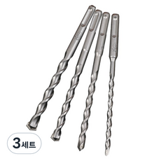 델리 툴즈 SDS Plus 텅스템 스틸 다용도 드릴 해머 치즐 4p DH-YCZ004-WD1, 3세트