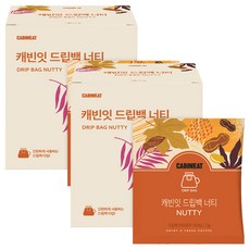 CABINEAT 濾掛式咖啡 堅果風味, 12g, 7包, 2盒