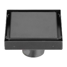 B&S 正反兩用隱形地漏 304不鏽鋼 適用管徑50~75mm 防臭防蟲, 10 x 10cm, 1個