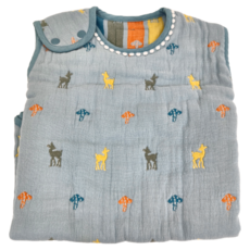 10 mois Amelie異想世界六層紗防踢被 (新生兒~3歲) 100%棉 (部分有機) 日本產, 58 x 35cm, 01 嬰童版