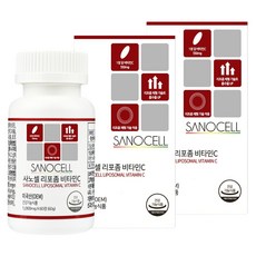 사노셀 리포좀 비타민C 고함량 550mg, 2개, 60정
