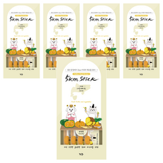 Chogong 朝貢 Stick 營養蔬果肉泥 犬貓用 單條包裝 葉黃素, 鱈魚, 56g, 5袋