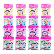 EIWA 小丸子草莓棉花糖 4包, 58g, 4組