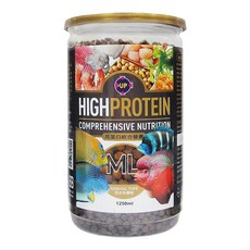 UP AQUA 雅柏 沉底型高蛋白營養飼料 ML, 1罐, 1250ml