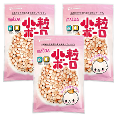 MAEDA 大阪前田製菓 乳球小粒燒菓子 蛋酥, 7個月以上寶寶適用, 日本國產原料選用, 100g, 3包