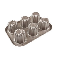 Hanomad 金色6格可麗露烤盤, 1個