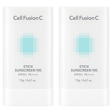 셀퓨전씨 스틱 썬스크린 100 SPF50+ PA++++, 19g, 2개