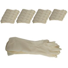 長型乳膠手套, M號, 1雙, 20雙