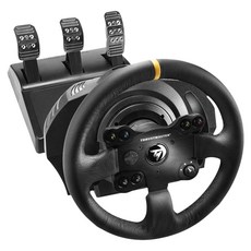 THRUSTMASTER 圖馬斯特 方向盤 + 腳踏 支援PC/Xbox, TX Racing Wheel Leather Edition, 1個