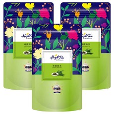 High Tea 伂橙香蘭綠茶12包 台灣綠茶與香蘭葉完美結合 清新口感 隨時享受, 1.5g, 12包, 3袋