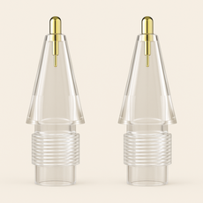 안이네 애플 펜슬 호환 무소음 펜촉, 화이트, 2개