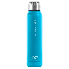 Royal Duke 馬卡龍雙層不鏽鋼保溫瓶 350ml, 土耳其藍, 1個