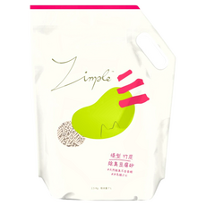 Zimple 礦型豆腐砂 竹炭, 2.5kg, 1包