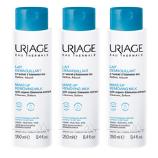 URIAGE 優麗雅 雪絨花溫和保濕卸妝乳, 250ml, 3瓶