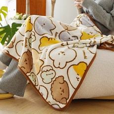 POPO FANCY 溫暖哈姆奇臉部高級膝上毯