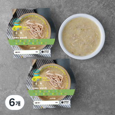 섬죽 Kids 초록눈 닭녹두죽 (냉장), 180g, 6개