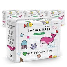Cooing 쿠잉 베러업 밴드형, 중형(M), 120매